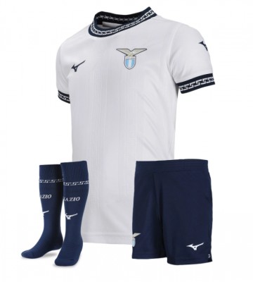 Lazio Tredje Kläder Barn 2023-24 Kortärmad (+ Korta byxor)